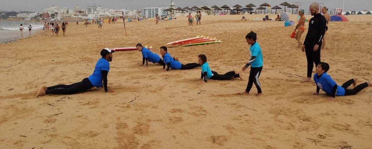 Surf lessons Algarve