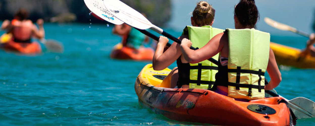 SUP, kayak & BBQ tour in Vilamoura