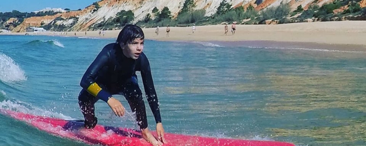 Surf lesson in Albufeira