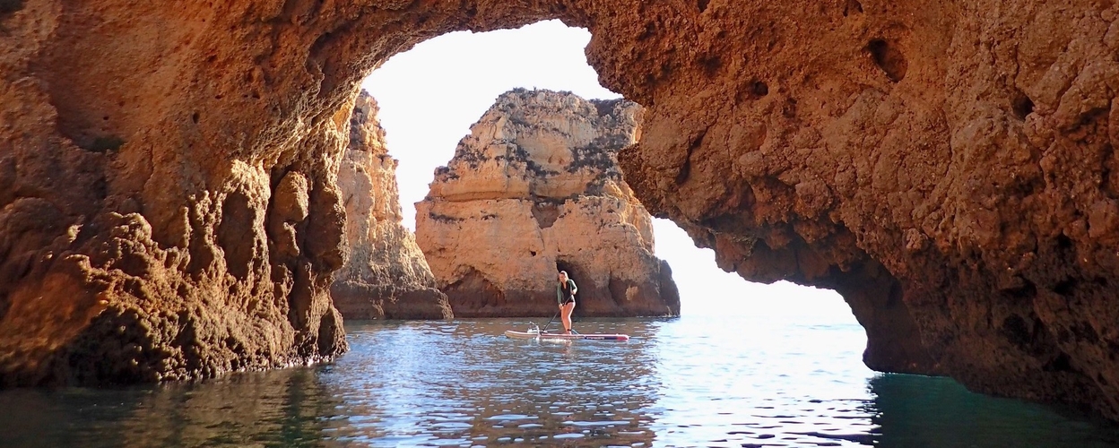 Sunrise SUP tour to Ponta da Piedade