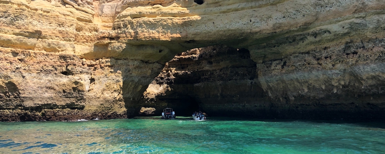 Dolphin watching and Benagil boat trip from Portimão