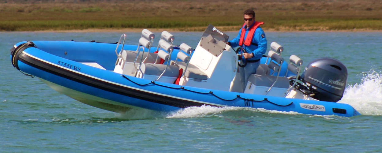 Speed boat tour in Ria Formosa