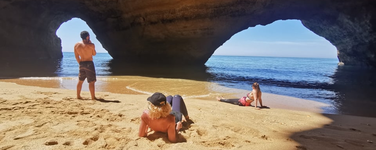 Benagil cave stand-up paddle tour