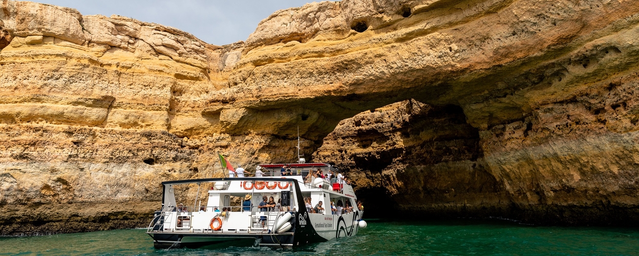 Benagil catamaran cruise from Portimão