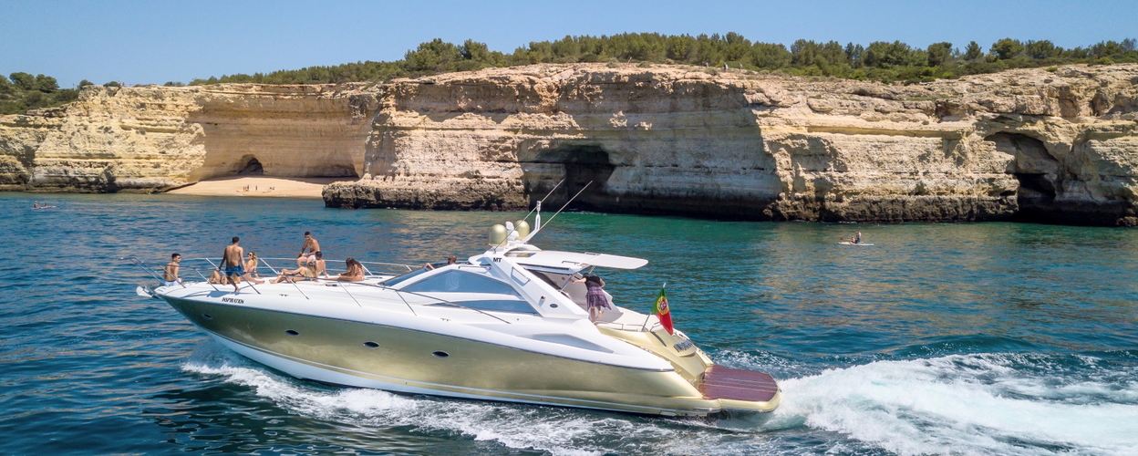 Private yacht in Albufeira – afternoon